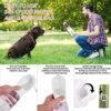3-in-1 Portable Dog Water Bottle Dispenser,Crate with Food Container, Replaceable Waste Bags,Dog Stuff Accessories Items, Puppy Essentials Necessities,for Walking&Hiking (20oz-White) - Image 5