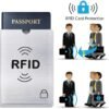 RFID Blocking Sleeve Anti Theft 6 Passport Holder Wallet Pocket - To protect your valuable information from theft RFID tagged - Image 4
