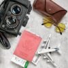 Doulove Passport and Vaccine Card Holder Combo, Passport Holder with Vaccine Card Slot, Leather Passport Cover Case for Women Men - Image 3
