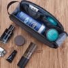 Toiletry Bag for Men, Water-resistant Dopp Kit with Large Capacity for Toiletries and Shaving Accessories, Travel Toiletry Organizer Case, Black - Image 6