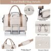 SYCNB Weekender Bags for Women,Personal Item Travel Bag with Shoes Compartment,Overnight Travel Duffel Bag,Gym Bag - Image 5