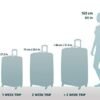 Rockland London Hardside Spinner Wheel Luggage, Silver, Carry-On 20-Inch - Image 2