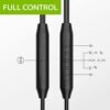 Avantree E171 - Sports Earbuds Wired with Microphone, Sweatproof Wrap Around Earphones with Over Ear Hook, in Ear Running Headphones for Workout Exercise Gym Compatible with Cell Phones - Image 3