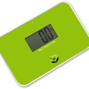 NewlineNY Auto Step On Super Mini Travel Bathroom Scale, 5.25" x 8.5" SBB0638SM (Green)