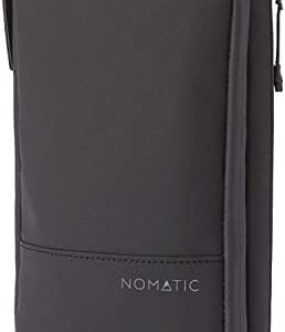 NOMATIC Toiletry Bag for Travel - Great for Travel Size Toiletries - Travel Essentials Wash Bag - Travel Makeup Bag, (Black), Small V2