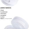 Leak Proof Refillable Silicone Travel Bottles - 3oz Travel Size Containers - Squeeze Bottle with TSA Bag - Image 6