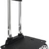 Backpack Trolley Wheeled Cart-Backpack Hand Truck with Luggage Strap,Aluminium Alloy Folding Trolley Cart for Bags Backpack Travel Luggage Cart