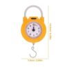 Toddmomy Digital Weight Scale Weighing Scale for Luggage Bag Weight Scale Portable Scale for Luggage Digital Luggage Scale Kitchen Scale Hanging Fishing Scale Metal Travel Suitcase Hook up - Image 3