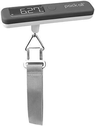 pack all 110 Lbs Luggage Scale, Digital Handheld Luggage Scale, Travel Weight Scale for Luggage with Backlit LCD Display, Battery Included