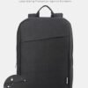 Lenovo Laptop Backpack B210, 15.6-Inch Laptop/Tablet, Durable, Water-Repellent, Lightweight, Clean Design, Sleek for Travel, Business Casual or College, GX40Q17225, Black - Image 4