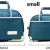 Portable Rolling Tote Travel Bag With Wheels, Waterproof Wheeled Outdoor Duffle Bag Lgihtweight Carry On Luggage Tote Suitcase Unisex-Adult Trolley Bag Overnight Weekender Bag For Women Men ( Color : - Image 7