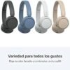 Sony WH-CH520 Best Wireless Bluetooth On-Ear Headphones with Microphone for Calls and Voice Control, Up to 50 Hours Battery Life with Quick Charge Function, Includes USB-C Charging Cable - Blue - Image 5