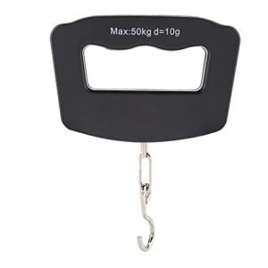 Fishing Scale,Portable Handheld Travel Luggage Electronic Scale 50kg/10g Digital LCD Hanging Suitcase Weighting Scale with Blue Backlight for Fishing Baggage(Portable Digital Scale)