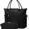 LEDAOU Carry On Tote Bags for Women, Travel Weekender Bag, Overnight Bag Personal Item Airplane, Sports Gym Work Bag
