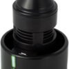 Mini Ash It! Ashtray - Vacuum Ashtray Bowl Sucker Electronic Suction USB Rechargeable Green LED Light Ashtray - Black Portable Easy To Use & Clean - For Indoor Outdoor Home Desktop Car Travel Ash Tray - Image 2