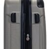 Rockland London Hardside Spinner Wheel Luggage, Silver, Carry-On 20-Inch - Image 3