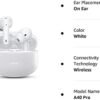 XIAOWTEK A40 Pro Wireless Earbuds, 50Hrs Playtime Bluetooth Earbuds Built in Noise Cancellation Mic with Charging Case, Bluetooth Headphones with Stereo Sound, IPX7 Waterproof Ear Buds for iPhone - Image 8