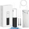 Powerful Cordless Water Flosser for Healthy Gums Dental Oral Irrigator for Daily Cleaning of Sensitive Gums, Orthodontic Braces to Prevent Infections and Bad Breath(Panda2) - Image 2
