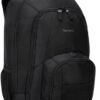 Targus 16 Inch Groove Laptop Backpack, Black - Fits Most Laptops up to 16", Water Resistant Travel Backpack for Business Commuters, College, and Travel (CVR600)