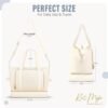 Womens Travel Weekender Bag, Travel Bag, Duffle Bag, Overnight Bag with shoe compartment, Carry on Bag - Image 2