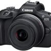Canon EOS R100 RF-S18-45mm F4.5-6.3 is STM Lens Kit, Mirrorless Camera, RF Mount, 24.1 MP, Continuous Shooting, Eye Detection AF, Full HD Video, 4K, Lightweight, Wi-Fi, Bluetooth, Content Creation - Image 2