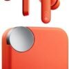 CMF Buds Wireless Bluetooth Earbuds, 42dB Noise Cancelling Earbuds, Dirac HD Audio, 35.5H Playtime, BT5.3, IP54 Waterproof, 4HD Mics Wireless Headphones for iPhone & Android (Orange)
