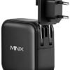 MINIX NEO P3 100W Turbo 4-Ports GaN Wall Charger, 3 x USB-C Port Fast Charging Adapter(Max 100W/20W), 1 USB-A (Max 18W). Compatible with MacBook Pro Air, iPad Pro, iPhone 14,Galaxy S9 and More. - Image 3