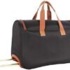 steve madden Designer Carry On Luggage Collection - Lightweight 20 Inch Duffel Bag- Weekender Overnight Business Travel Suitcase with 2- Rolling Spinner Wheels (Global Black) - Image 2