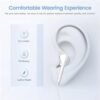 2 Packs Wired Earbuds Headphones with 3.5mm Jack Built-in Microphone Volume Control in-Ear Earphones Headsets Compatible with iPhone 6S/6/MP4/iPod/Android/Computer - Image 5