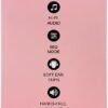Wireless Bluetooth Headphones Over Ear 65H Playtime HiFi Stereo Headset with Microphone and 6EQ Modes Foldable Bluetooth V5.3 Headphones for Travel Smartphone Computer Laptop Rose Gold - Image 12