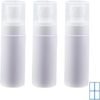 TANCANO Small Spray Bottle, 2.7oz/80ml Fine Mist Spray Bottle, 3 Pack Plastic Mini Spray Bottle for Travel, Refillable Empty Travel Size Spray Bottle for Face& Hair with Label