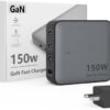150W USB-C Charger,4 Ports GaN Desktop Charger,USB C Charging Station;Laptop Charger fit for MacBook Pro/Air M1 M2, Dell XPS/HP/Lenovo/Asus/Acer/Steam Steak Deck All Computer or Smart Phone