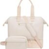 Weekender Bag with Shoe Compartment,Laptop Sleeve,USB Charging Port