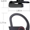 Bluetooth Wireless Headphones 16H Playtime Earbuds with Mic Stereo in-Ear Earphones, IPX7 Waterproof Sports Sound Isolation Headsets for Running, Gym, Workout - Image 8