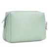Narwey Small Makeup Bag for Purse Travel Makeup Pouch Mini Cosmetic Bag for Women (Mint Green, Small)