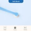 2 Pack Dog Toothbrush Cat Tooth Brush Pet Toothbrush Puppy Toothbrush Mini Head Soft Dog Toothbrush Deep Clean Kit for Puppy, Kitten, Small Dog & Cat, Portable Travel Friendly and Easy to Use - Image 4