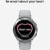 SAMSUNG Galaxy Watch 4 Classic 46mm Smartwatch with ECG Monitor Tracker for Health, Fitness, Running, Sleep Cycles, GPS Fall Detection, Bluetooth, US Version, Silver - Image 5