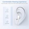 2 Pack Apple Earbuds for iPhone Headphones Wired Lightning Earphones[Apple MFi Certified] (Built-in Microphone & Volume Control)Noise Isolating Earphones for iPhone 14/13/12/11/XR/XS/X/8/7/Pro/Pro Max - Image 3