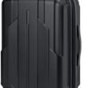 BAGSMART Carry On Luggage 22x14x9 Airline Approved, 1OO% PC Hardside Expandable Luggage with TSA Lock, 20 Inch Travel Suitcase with Spinner Wheels, Black