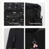 Womens Tote Bag with Zipper, Puffer Large Tote Bag 15.6" Laptop Tote Bag for Women with Trolley Sleeve - Image 6
