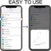 2 Packs-iPhone Headphones for Apple Earbuds Wired Lightning Earphones [Apple MFi Certified] Built-in Microphone & Volume Control Headsets Compatible with iPhone 14/13/12/11/XR/XS/X/8/7/SE/Pro/Pro Max - Image 6
