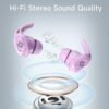 Wireless Earbuds Bluetooth Headphones with Wireless Charging Case 32H Playback LED Display in Ear Earphones Waterproof Ear buds Built in Mic Stereo Bass for iPhone Samsung Android Sport Workout Gym TV - Image 5