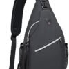 MOSISO Sling Backpack, Multipurpose Crossbody Shoulder Bag Travel Hiking Daypack