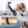 5K Digital Camera with 64GB Card, Touch Screen & 10X Optical Zoom, 56MP Front and Rear Camera with Autofocus 6-axis Anti-Shake, Selfie Vlogging Camera for Photography and Video, Ultra Bright Flash - Image 3
