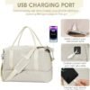 For Spirit Airlines 18x14x8 Personal Item Bag Underseat Carry On Bag with Wet Pocket & Shoe Compartment & USB Charging Port - Image 5