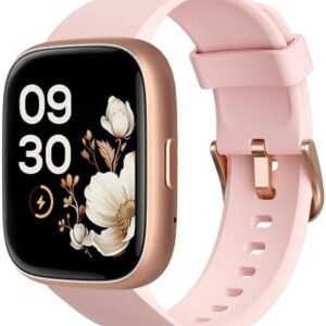 Smart Watch for Women, Alexa Built-in 1.83" Fitness Tracker with Answer/Make Calls, Fitness Watch with Heart Rate/Sleep Tracker/100 Sports/IP68 Waterproof Smartwatch Compatible Android iOS