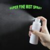 TANCANO Small Spray Bottle, 2.7oz/80ml Fine Mist Spray Bottle, 3 Pack Plastic Mini Spray Bottle for Travel, Refillable Empty Travel Size Spray Bottle for Face& Hair with Label - Image 2