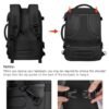 DEEGO Travel Backpack for Men Women, Airline Approved Carry on Backpack with a Toiletry Bag, Travel Essentials, College Backpack with a Anti-Theft Pocket, Gifts for Men Women, Black - Image 5