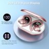 Wireless Earbuds Bluetooth Headphones Sport, 2024 Bluetooth 5.3 Earbud 3D HiFi Stereo Over Ear Buds, 48Hrs Earhooks Earphone with Noise Cancelling Mic, IP7 Waterproof Headset for Workout/Running/Gym - Image 5