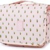 Narwey Hanging Travel Toiletry Bag Cosmetic Make up Organizer for Women and Girls Waterproof